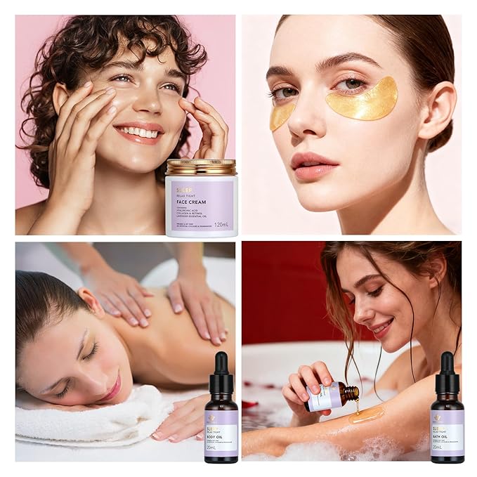 Mother's Day Gift for Mom, Bath & Body Gifts Basket Set, Self Care Kit - Image 6