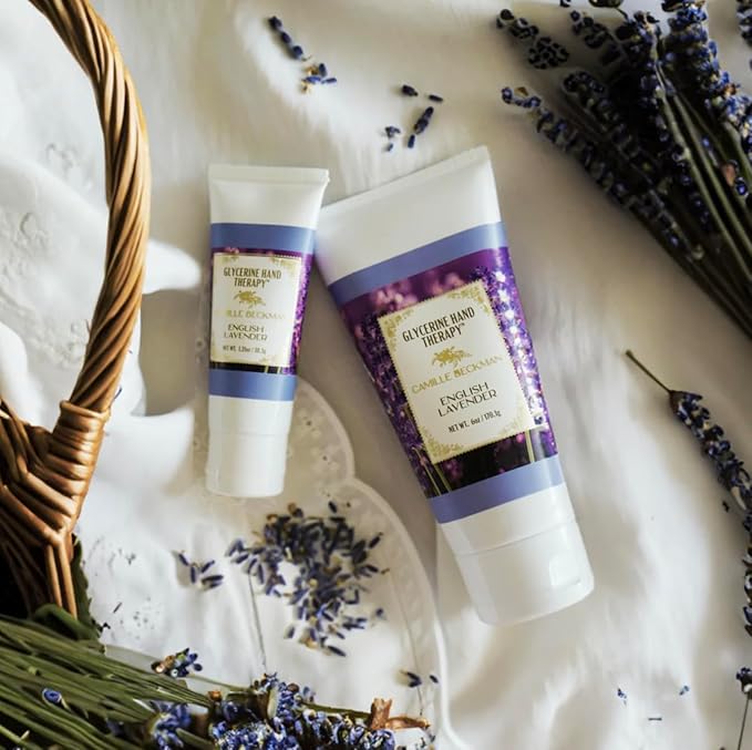 Camille Beckman Glycerine Hand Therapy Cream, English Lavender, 1.35 Ounce - Image 3