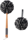 AmazerBath Shower Sponge Loofah Back Scrubber, PE Soft Mesh Loofah Body Scrubber by AmazerBath