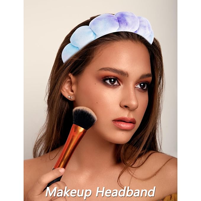 VELSCRUN Spa Headband, Makeup Face Wash Skincare Headbands, Stuff - Image 3