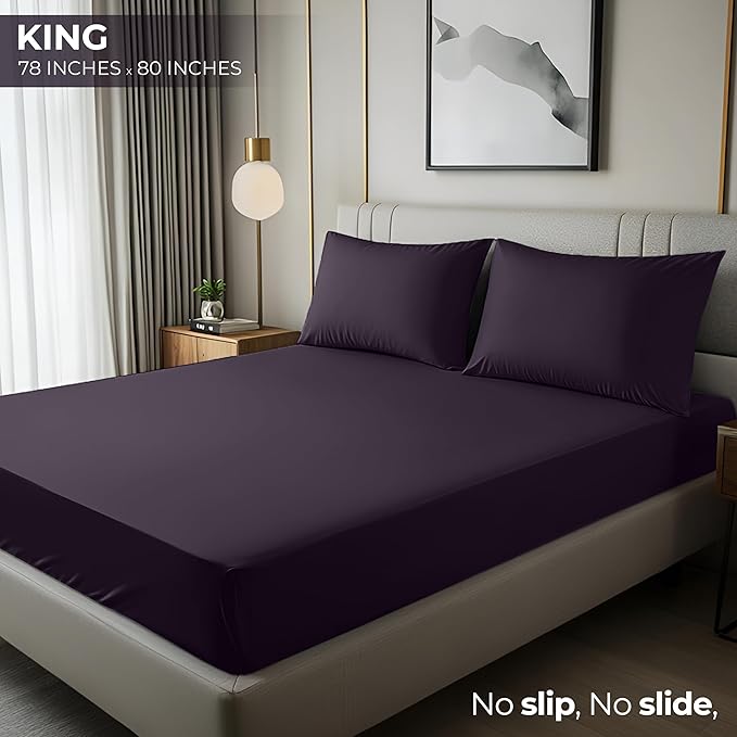 Utopia Bedding King Fitted Sheet - Image 2