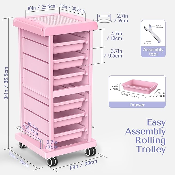 TASALON Salon Trolley - Image 5