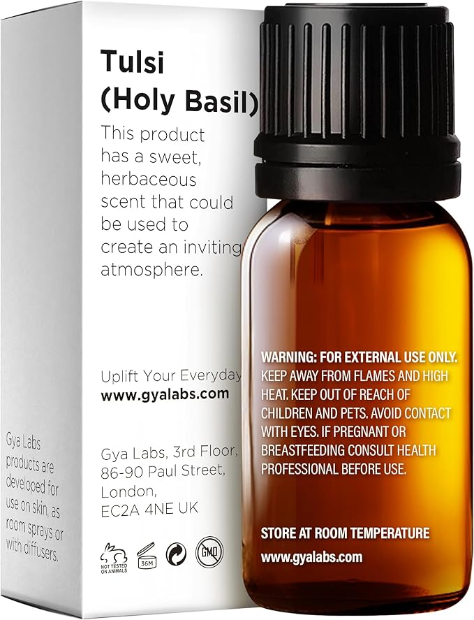 100% Pure Holy Basil Essential Oil - Image 2