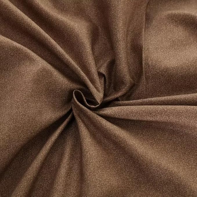 OAITE Duvet Cover Twin Size, Reversible Leaf Brown Duvet Cover Set - Image 7