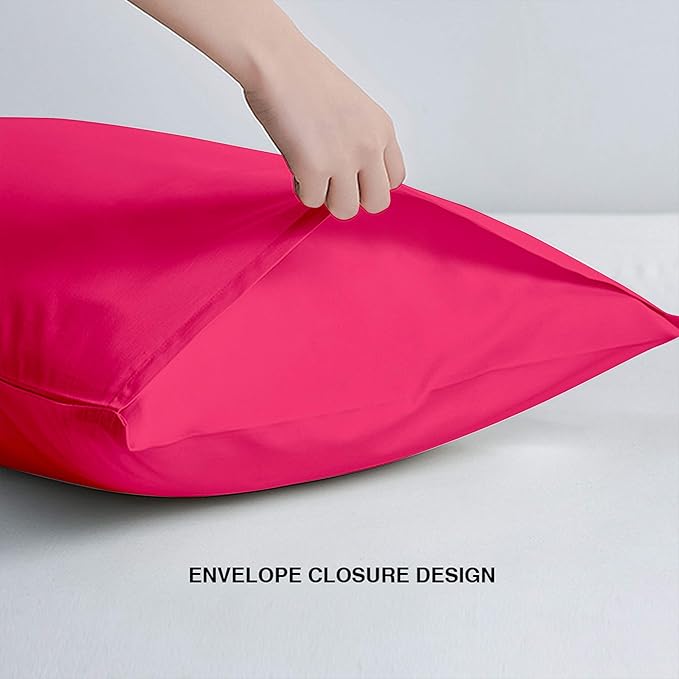 FLXXIE Pillow Cases Standard Size, Soft Microfiber Pillow Covers - Image 5