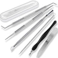 Ingrown Toenail File and Lifters Set, Professional Pedicure Tool Toenail by yeoeigm