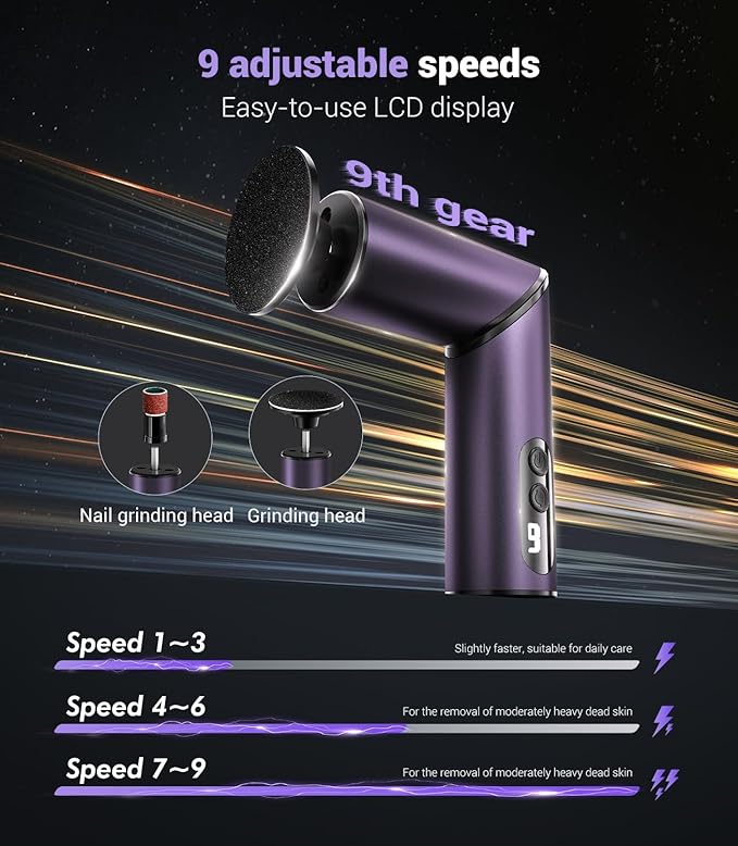 5-in-1 Professional Electric Callus Remover, Removes 99.92% of Calluses in 3 - Image 7