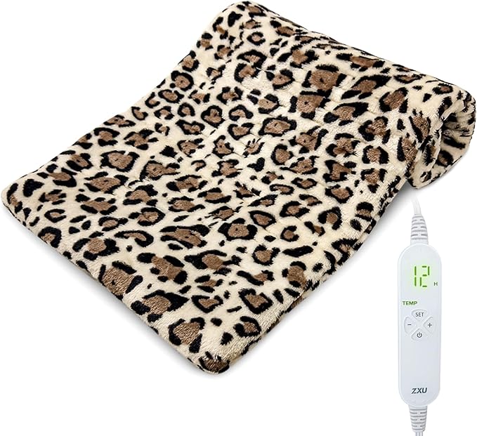 ZXU Heating Pad for Back Pain and Cramps Relief, Ultra Soft Microplush Heating by ZXU