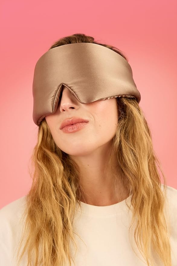 Glow People Silk Sleep Mask – 100% Mulberry Silk Eye Mask - Image 5