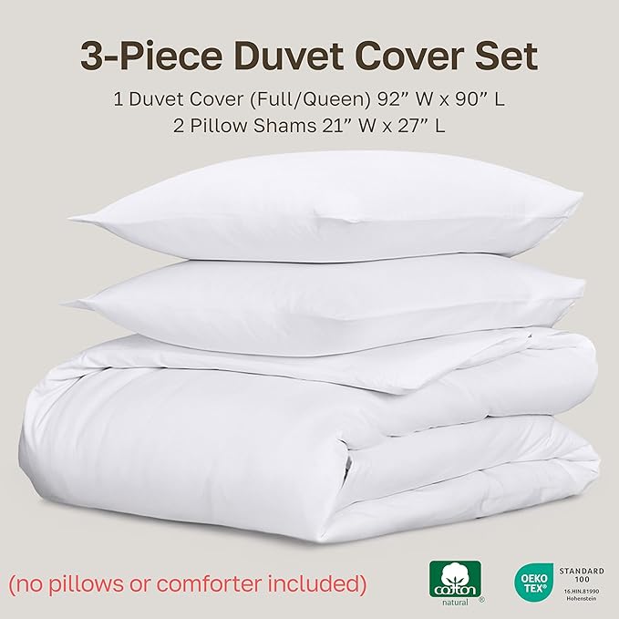 California Design Den 3 Pc Full/Queen Duvet Cover Set - Image 5
