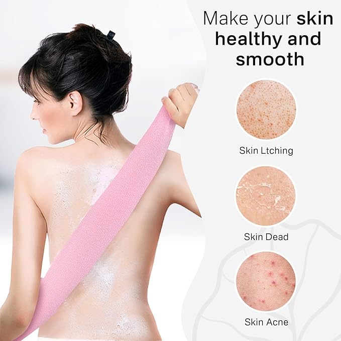 Yiclick Exfoliating Body Scrubber, Back Scrubber - Image 4