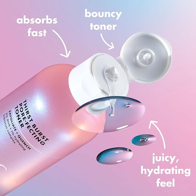 e.l.f. Thirst Burst Pore-fecting Toner, Hydrating & Exfoliating - Image 3