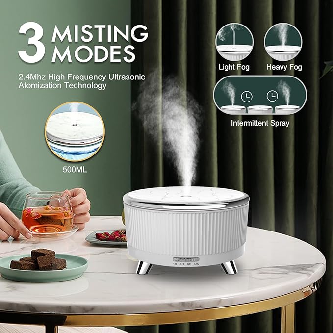 Diffusers for Essential Oils Large Room, Aromatherapy Diffuser - Image 2