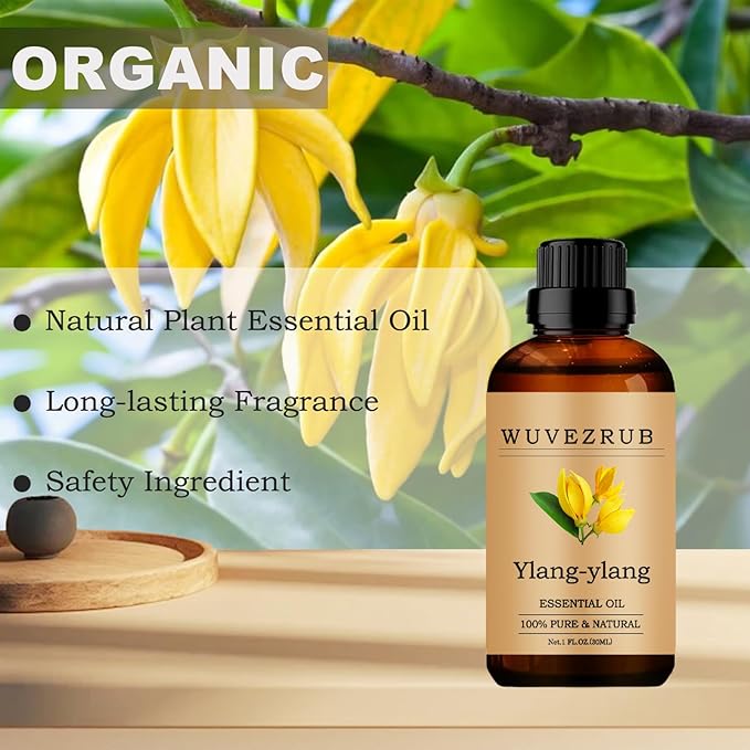 Ylang-Ylang Essential Oils, 30ML Pure and Natural Essential Oil - Image 4