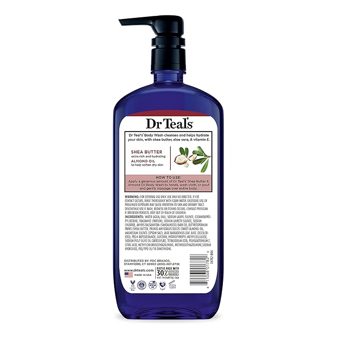 Dr Teal's Body Wash with Pure Epsom Salt, with Shea Butter & Almond Oil - Image 11