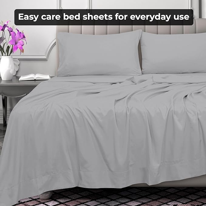 Royale Linens Full Flat Sheet - Image 6