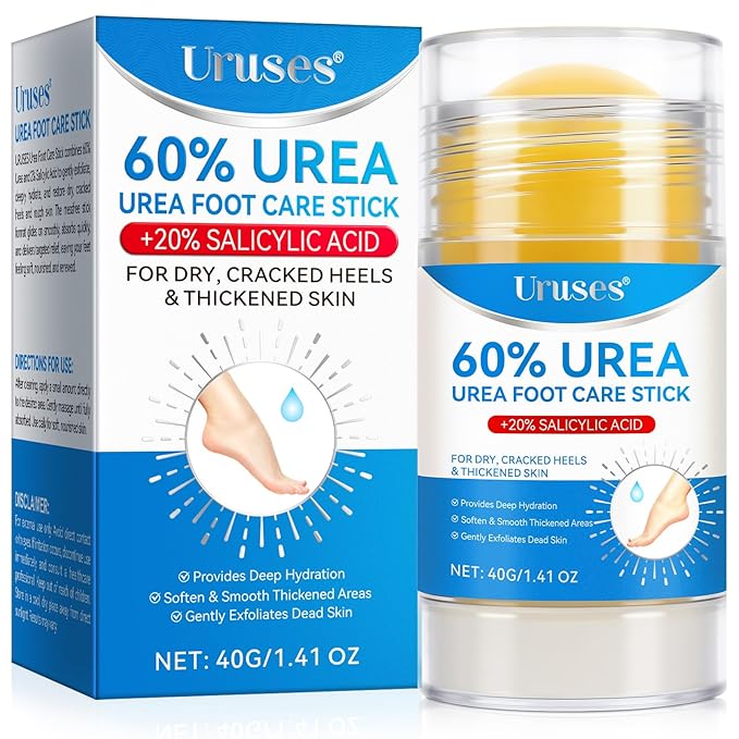 Uruses Urea Cream 60% plus Salicylic Acid 2% Urea Foot Care Stick, Foot Cream - Image 2