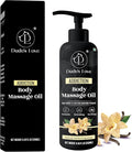 Organic - Vanilla Edible Full Body Massage Oil - No Stain & Non-Sticky | by DudesLove