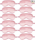 12PACK Silky Sleep Masks Satin Eye Mask Silk Eyes Cover by WJingYiJia