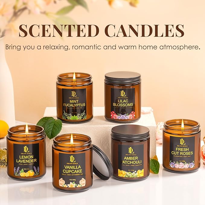 Mint Eucalyptus Candles, Mint Eucalyptus Scented Candle, Mother's Day Candle - Image 6