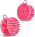 INNERNEED 2-in-1 Silicone Body Scrubber and Scalp Massager Shampoo Brush by INNERNEED