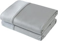 Flat Sheet Only 2 Pack, Calking Size 400 Thread Count 100% Egyptian Cotton Flat by ShunjieHome