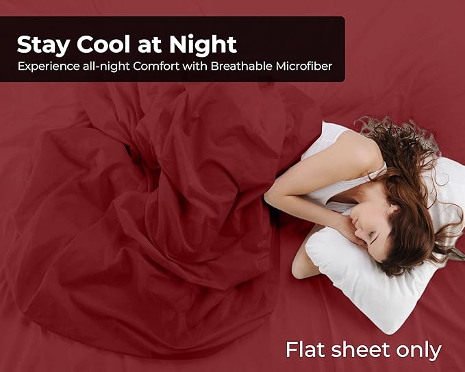 Royale Linens Full Flat Sheet - Image 4