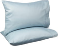 Amazon Basics 400 Thread Count Cotton Pillow Case, Smoke Blue by AmazonBasics