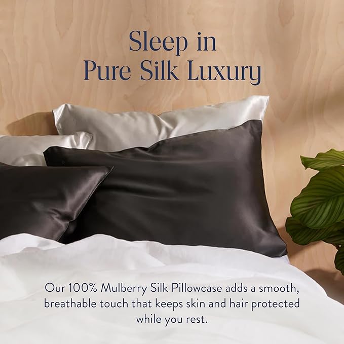 Brooklinen Mulberry Silk Pillowcase – 100% Pure Silk Pillow Case, Soft & Durable - Image 5