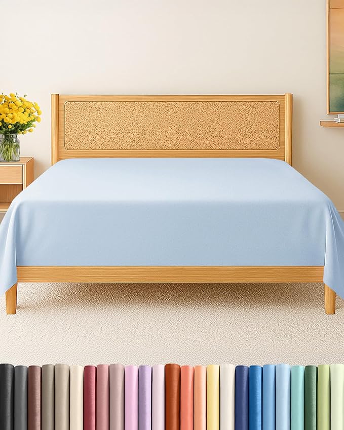 King Size Flat Sheet by CGKUnlimited