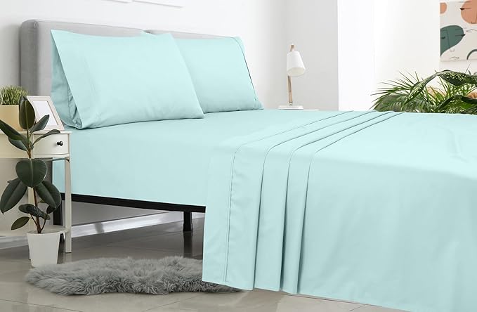 Royale Linens Queen Flat Sheet - Image 7