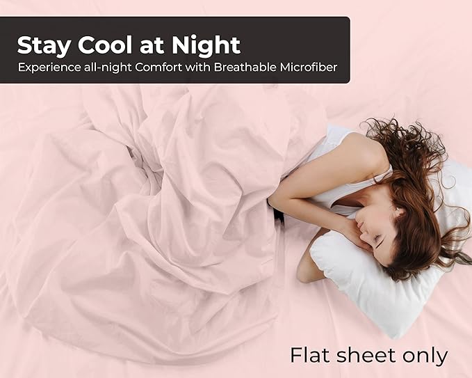 Royale Linens King Flat Sheet - Image 3