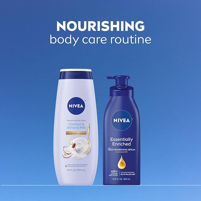 NIVEA Pampering Coconut and Almond Milk Body Wash - Image 11