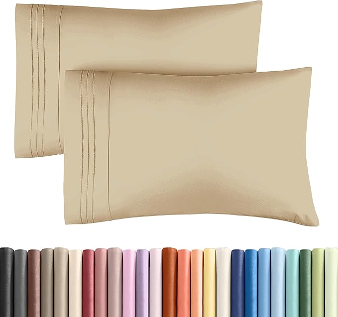 King Pillow Cases Set of 2 by CGKUnlimited