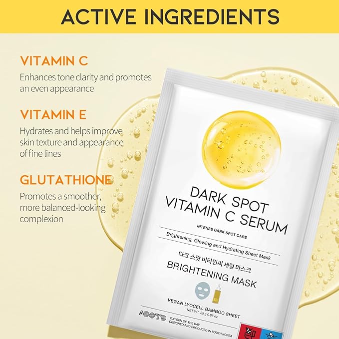 #OOTD Vitamin C Revitalizing Hydrating Sheet Mask - Image 5