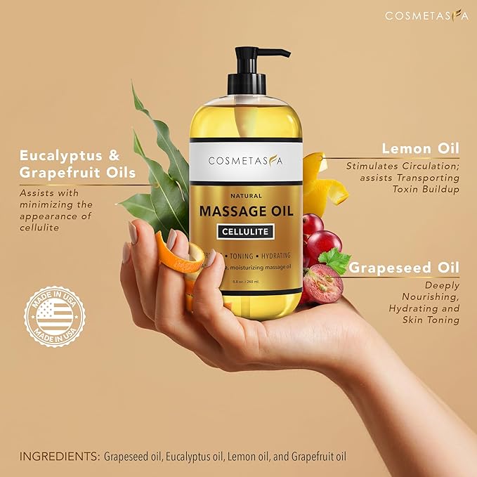 Cosmetasa Body Massage Oil Therapy Kit – Arnica & Lavender Oil - Image 3