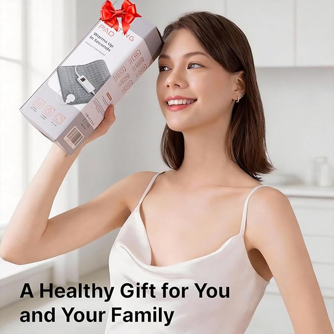 Blue Heating Pad Perfect Christmas, Mothers Day & Birthday Gifts - Image 4