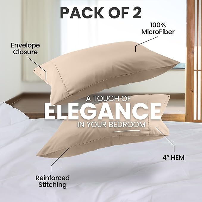 Utopia Bedding King Pillow Cases - Image 5