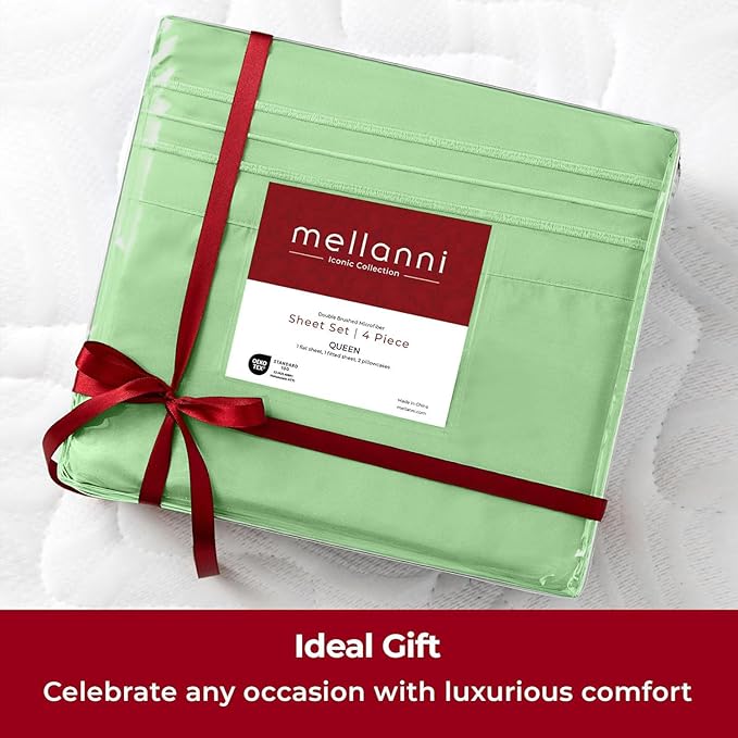 Mellanni Split King Sheets Set - Image 7