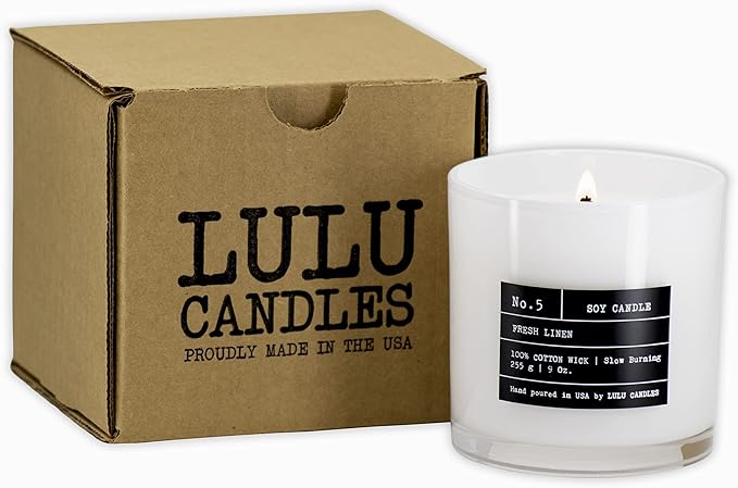 Lulu Candles | Jasmine & Lily | Highly Scented Candles - Image 6