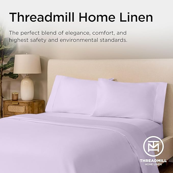 Threadmill California King Sheet Sets | 800 Thread Count Cal King Bed Sheets Set - Image 7