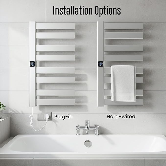 Towel Warmer, Heated Towel Rack - Image 7