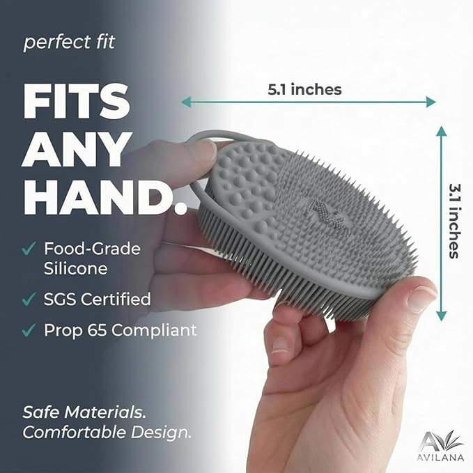 Avilana Premium Exfoliating Body Scrubber - Image 6