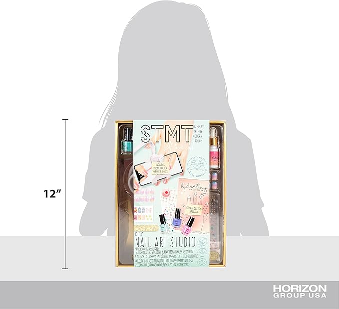 STMT Self-Love Club D.I.Y. Nail Art Studio by Horizon Group USA, 10+ Essentials - Image 6
