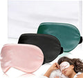 Eye Mask for Sleeping, 3 Pack Silk Sleep Masks for Women Men-Blindfold for by L%C3%93VFEIFAN