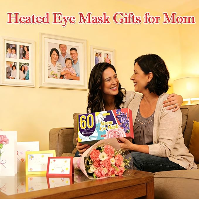 AROIC 120 Pack Steam Eye Masks Disposable, Heated Sleep Eye Mask - Image 2