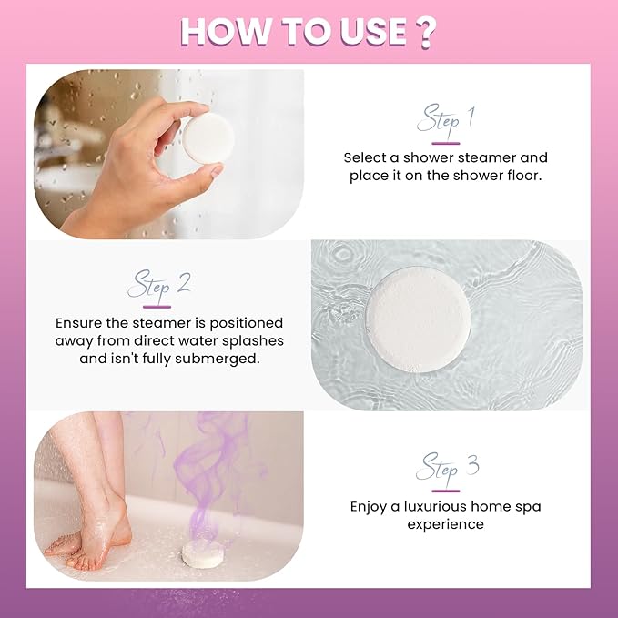 Shower Steamers Aromatherapy 8 Pack - Image 6