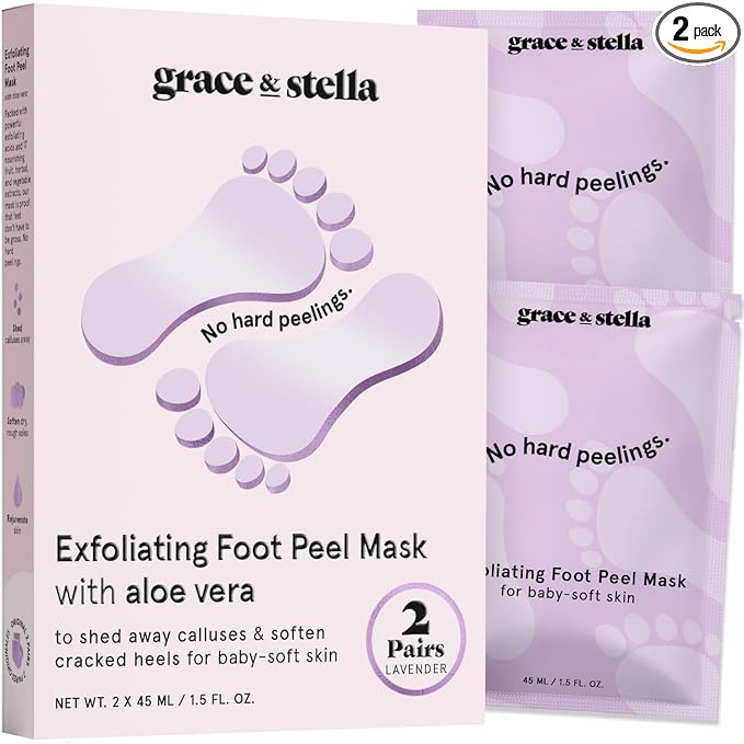 grace & stella Award-Winning Foot Peel Mask by GraceStella
