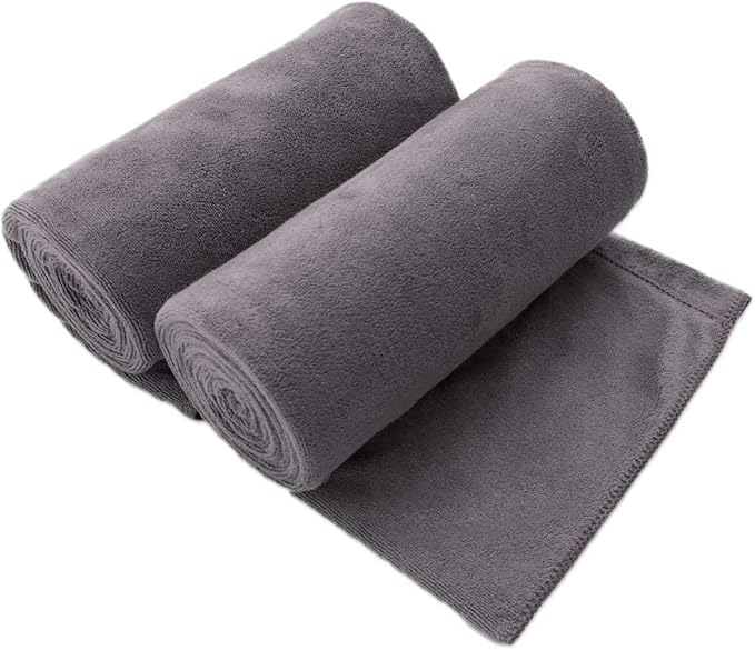 JML Extra Large Bath Towels, Microfiber Bath Sheet Towels by JML
