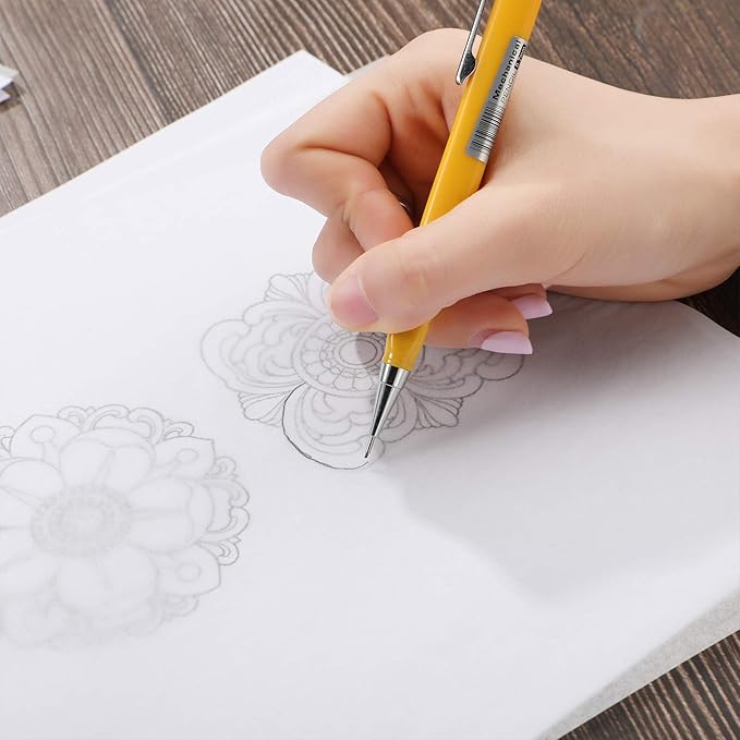 Tenare 250 Sheets Tracing Paper for Drawing Light up Tracing Paper Pad Translucent Sketching Drawing DIY Crafts Painting Works(White,8.3 x 11.7 Inch)